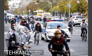 همایش دوچرخه سواری دانش آموزان در منطقه 11 9