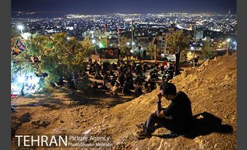 عزاداری شب عاشورای حسینی در کهف الشهدا  32