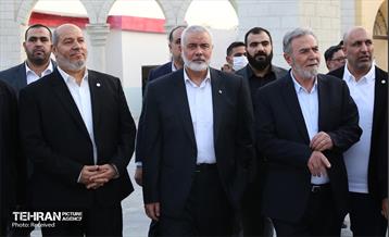 بازدید رهبران حماس و جهاد اسلامی فلسطین از سرزمین تمدن‌ها 13