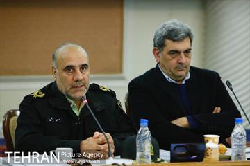 نشست شورای معاونین، مشاوران و شهرداران مناطق ۲۲گانه و مراسم تکریم و معارفه فرمانده یگان حفاظت شهرداری تهران 16