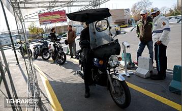 اجرای طرح کنترل ارشادی معاینه فنی موتورسیکلت‌ 14