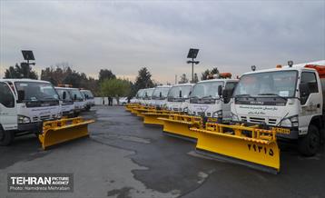 طرح زمستانه مشترک پلیس راهور و شهرداری تهران 17