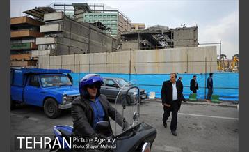 بازگشایی خیابان جمهوری پس از حادثه پلاسکو 29