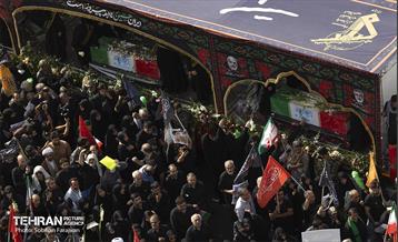 تشییع شهدای اقتدار ملی در تهران 36