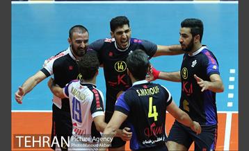 دیدار پیکان و شهرداری ارومیه در لیگ برتر والیبال 19