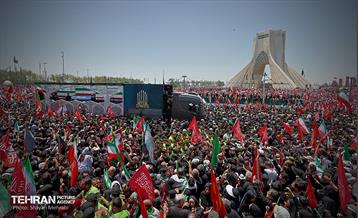 تشییع پیکر آقای شهید ایران - 4 33