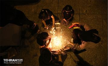 شام غریبان حسینی در میدان امام حسین(ع) 1