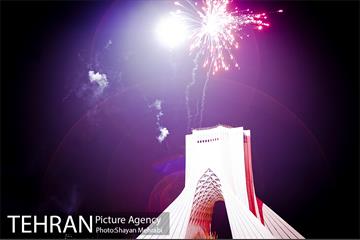 جشن نور نیمه شعبان در میدان آزادی 4