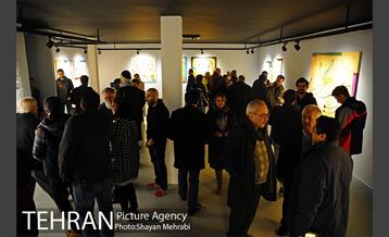 افتتاح ششمین نمایشگاه خط‌نگاره‌های ابراهیم حقیقی 9