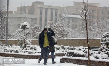 روز برفی پایتخت 19