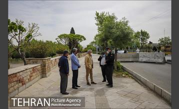 بازدید شهردار منطقه 16 از بوستان های شاخص منطقه در روز طبیعت 10