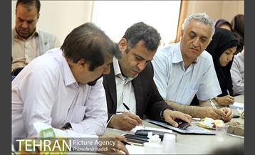 نشست خبری مدیر کل امور ایثارگران شهرداری تهران 11