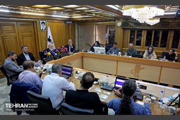 نشست خبری رئیس شورای اسلامی شهر تهران  7