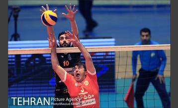 دیدار تیم های والیبال سایپا و شهرداری ورامین 12