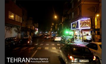 تهران بعد ار ساعت قرنطینه 4