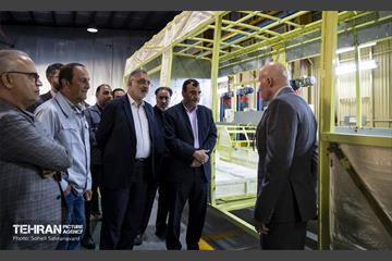 بازدید شهردار تهران از کارخانه خودروسازی «عقاب افشان» 30
