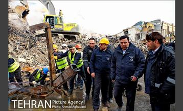 چهارمین روز آواربرداری ساختمان پلاسکو 25