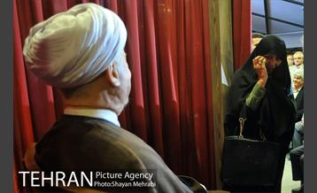 رونمایى از تندیس مرحوم حضرت آیت الله هاشمى رفسنجانى 43