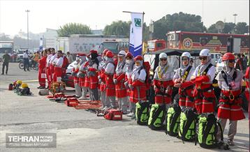 مانور تمرین اسکان اضطراری کلانشهر تهران 31