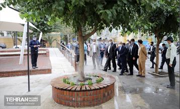 افتتاح و بهره‌برداری از پروژه‌های مدیریت شهری منطقه 9 تهران 18