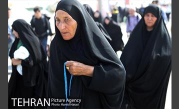 ارائه خدمات نیرو های خادم الحسین (ع) در مرز شلمچه 34