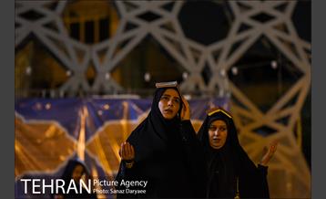 مراسم احیای شب بیست و سوم رمضان در میدان امام حسین (ع) 18