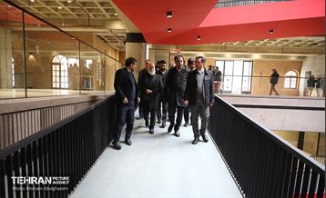 بازدید رییس شورای شهر تهران از پروژه خانه شهر (بلدیه) 16