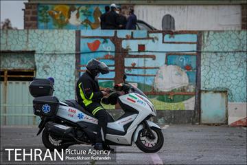 مانور خودرویی عملیات برف روبی شهرداری تهران 15
