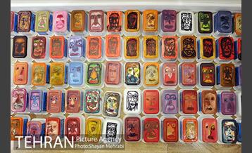 بازدید شهردار تهران از نمایشگاه نقاشی و چیدمان کافه گرافی 10