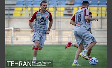 تمرین تیم فوتبال پرسپولیس تهران 13