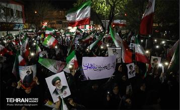 عزاداری هفتمین روز شهادت رهبر انقلاب در میدان بریانک 6
