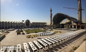 آیین رونمایی مرحله نخست واگذاری ناوگان حمل و نقل شهری 14