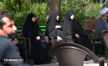 مراسم شهادت امام رضا(ع) و سالگرد تدفین شهدای گمنام منطقه۸