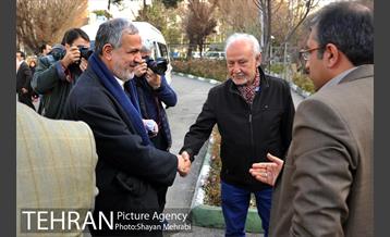 بازدید احمد مسجد جامعی از مراکز مرتبط با زلزله تهران 12