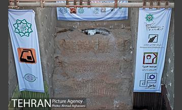 مراسم ورود ماشین حفار به ایستگاه B7 خط 7مترو 24