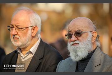 مراسم رونمایی از سازه حجمی عروج 10