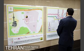 بازدید شهردار تهران از ایستگاه مترو برج میلاد 20