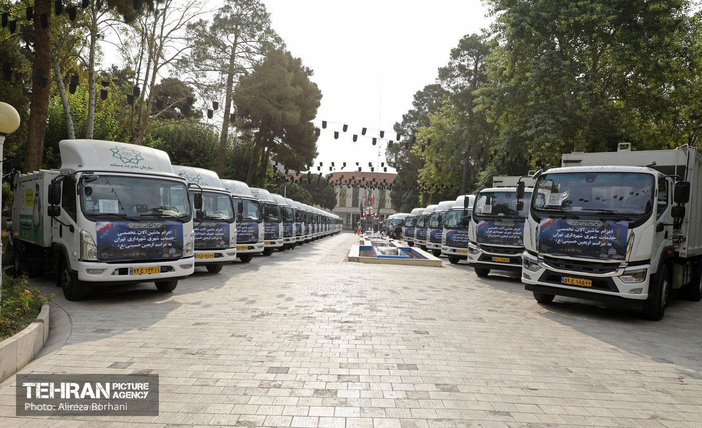 اعزام ماشین‌آلات خدمات شهری به رویداد اربعین 24