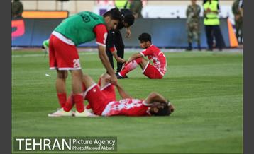 دیدار پرسپولیس و راه آهن در لیگ برتر فوتبال 30