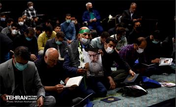 مراسم تشییع پیکر آیت‌الله فاطمی‌نیا 1