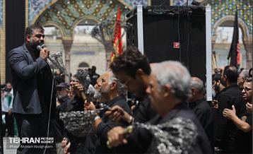 عزاداری عاشورای حسینی در حرم مطهر حضرت عبدالعظیم(ع) 7