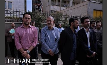 تشییع پیکر شهید آتشنشان علی قانع 17