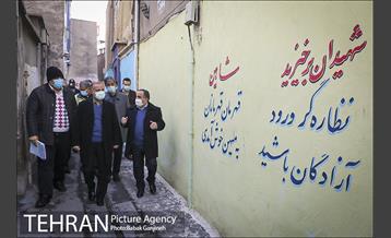 بازدید دکتر سلیمی از منطقه 13