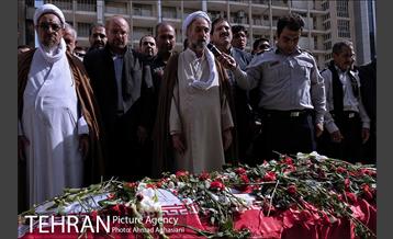 تشییع پیکر شهید آتشنشان علی قانع 21