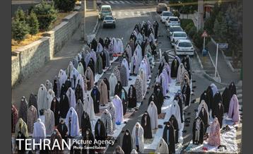 اقامه نماز عید سعید فطر در مسجد بقیه الله اعظم - محله چهاردیواری 19