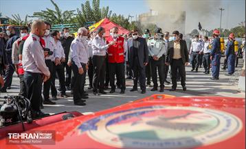 آیین گرامیداشت روز آتش نشان با حضور شهردار تهران 44