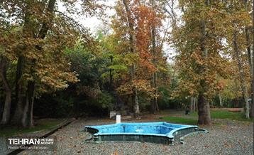 طبیعت پاییزی مجموعه فرهنگی تاریخی سعدآباد  34