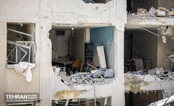 آثار حملات رژیم صهیونیستی در تهران 55