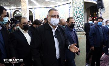 بازدید شهردار تهران از منطقه 3