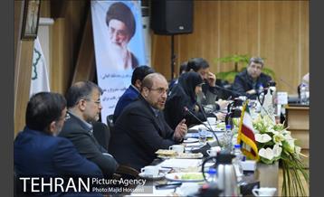 جلسه نظارت ستادی برعملکرد مناطق 22 گانه با حضور شهردار تهران 7